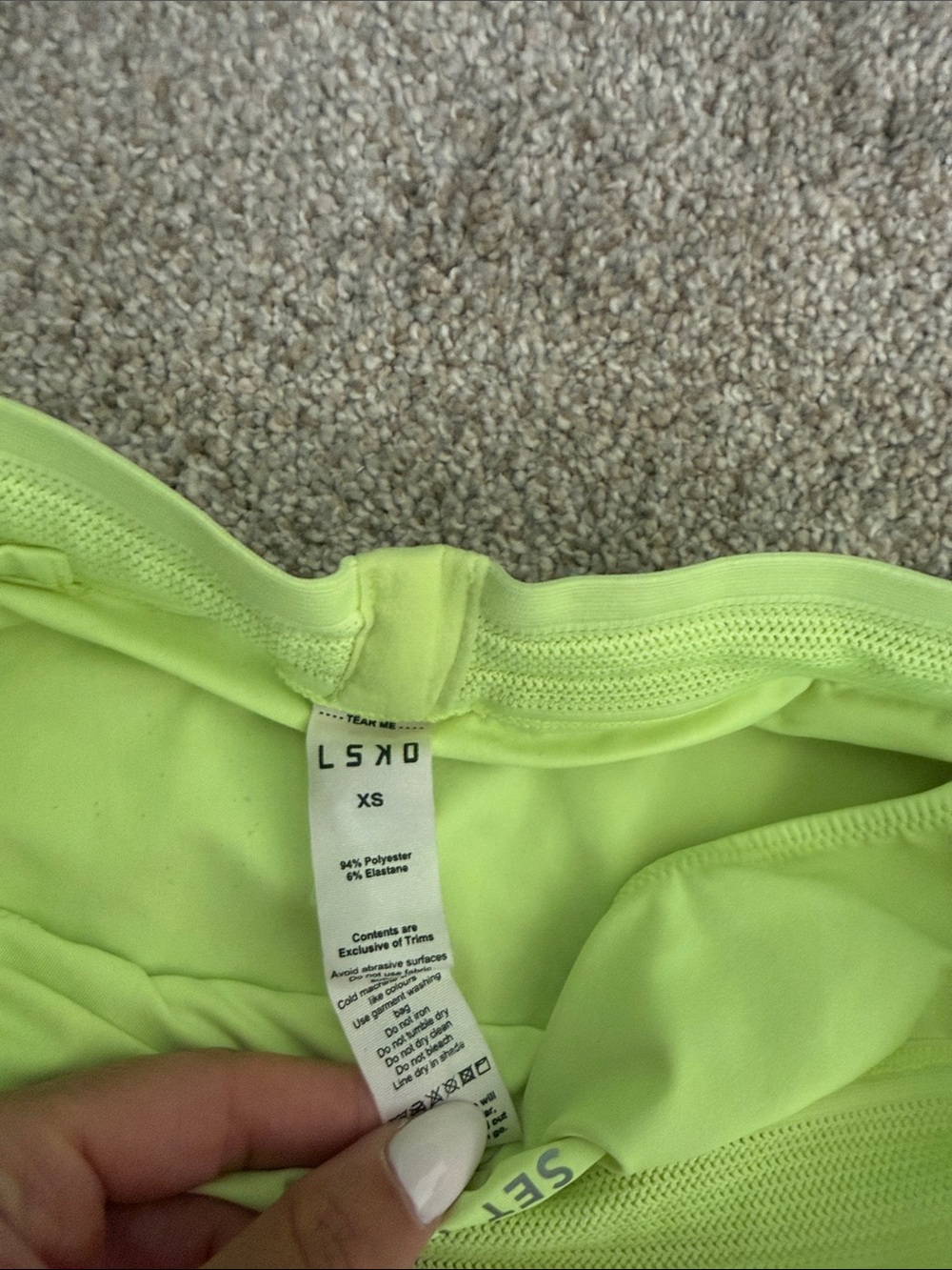 LSKD Accelerate 3” Mid Rise Running Short - Picture 2 of 4